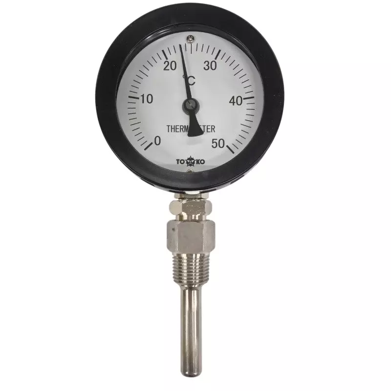 TOKO Bimetal Thermometer ΦΦ90 mm mm Outer Dia, TB-A75HB