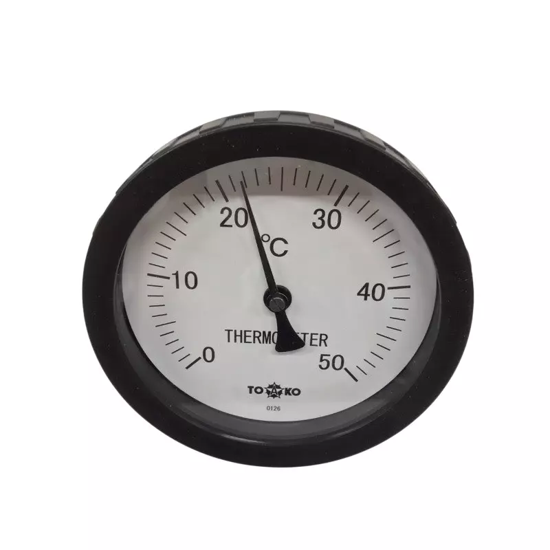 TOKO Bimetal Thermometer ΦΦ115 mm mm Outer Dia, TB-D100HS