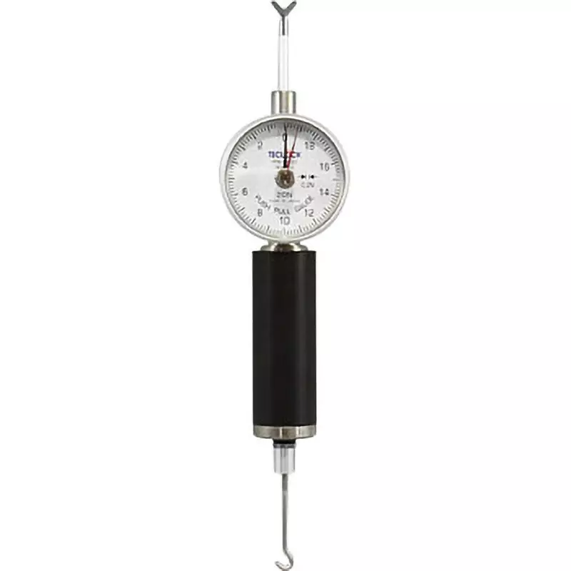 Teclock Tension Gauge 0.20 N Minimum Scale ± 1 scale Indication Accuracy 20.0 n Maximum Load, PPN-705-20