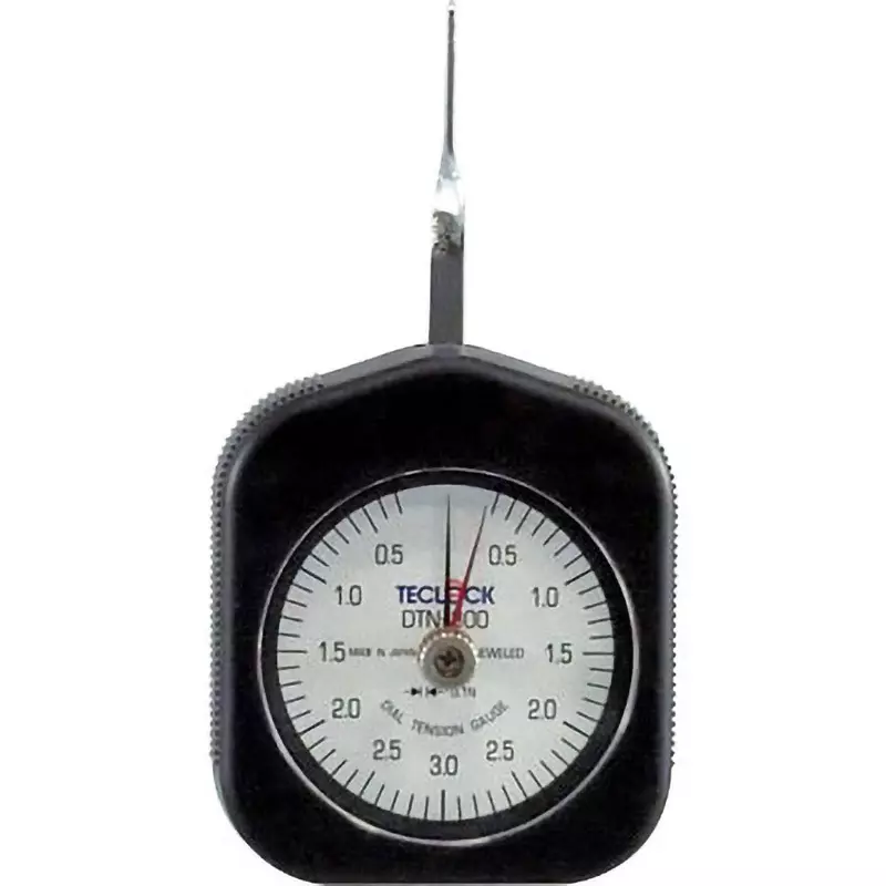 Teclock Dial Tension Gauge 0.3-3-0.3 Scale Type 0.3 to 3 N Measurement Range, DTN-300G