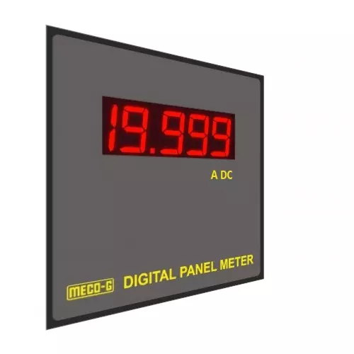 Meco-G 0 - 2mA DC Input 4.5 Digit Digital Panel Ammeter R-4500 - 96x288 mm
