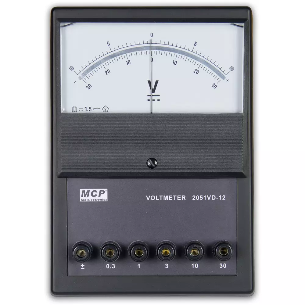 MCP Analog Electric Meter 0 to 40 ℃ Operating Temperature Range, 2051VD-13