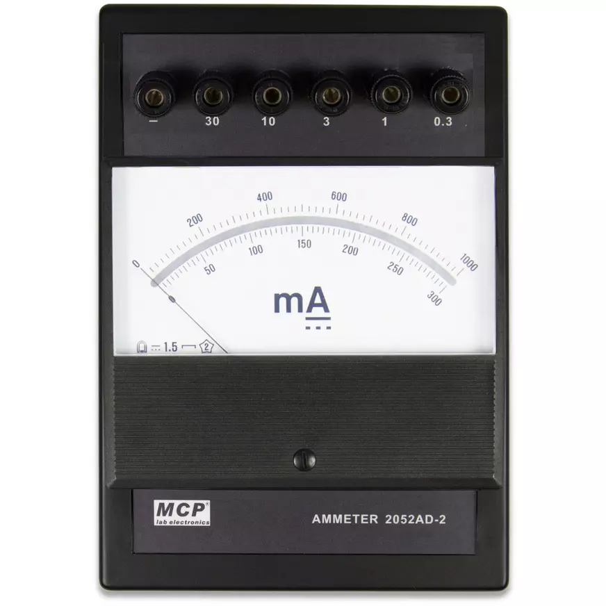 MCP Analog Electric Meter 0 to 40 ℃ Operating Temperature Range, 2052AD-1