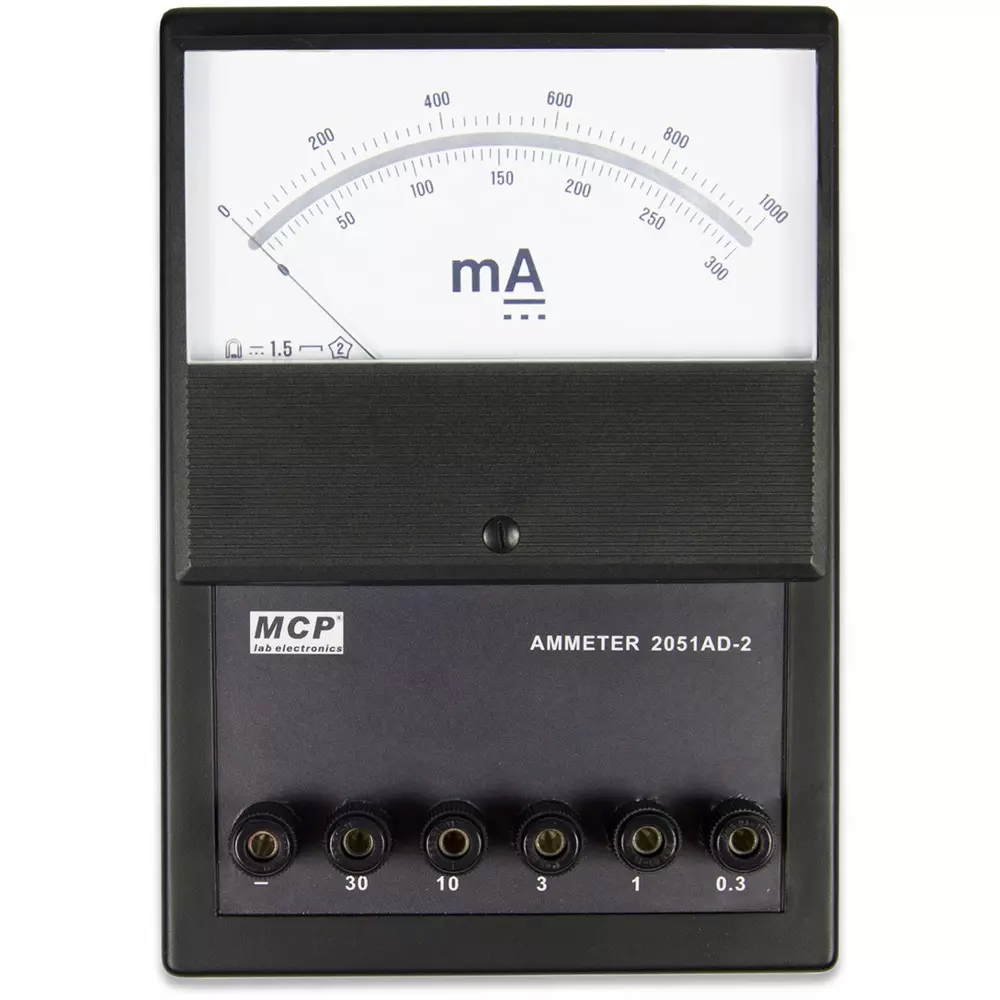 MCP Analog Electric Meter 0 to 40 ℃ Operating Temperature Range, 2051AD-3