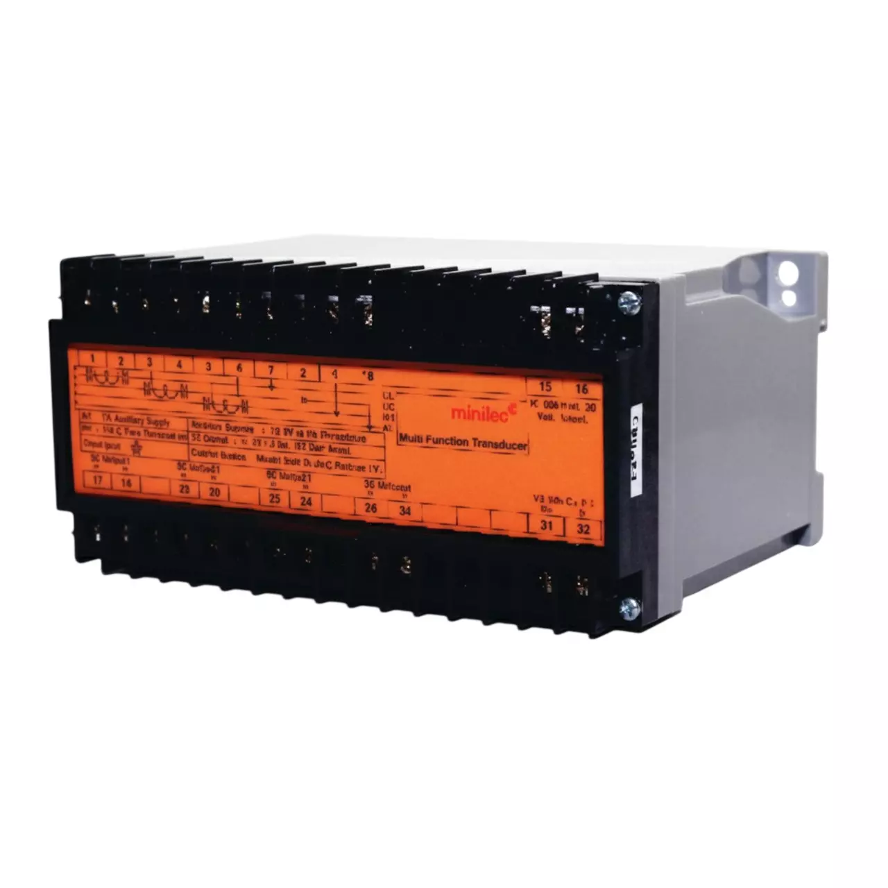 Minilec Multifunction Transducer Less Than 6 VA Up to 95% Rh Non Condensing 750 g, D5 MFT1