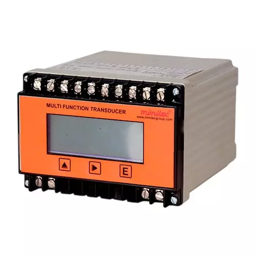 Minilec Multifunction Transducer with Display Less than 6 VA Up to 95% Rh non condensing 750 g, D3 MFT1