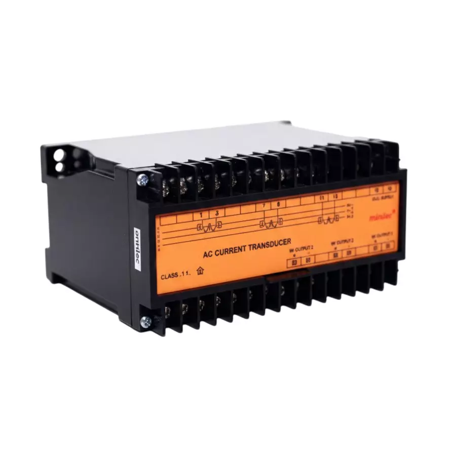 Minilec Combined AC Current Transducer Less than 12 VA Single Output Three Phase 750 g, D5 PTC1