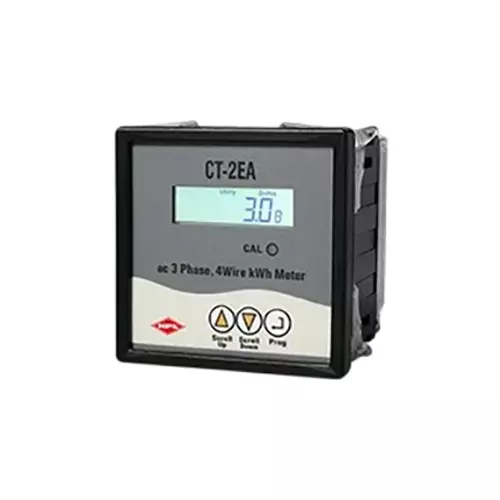 HPL Multi Function Meter with LCD Backlit Three Phase 96x96 sq. mm, PMCTCN1LCDAT-DLT image 1