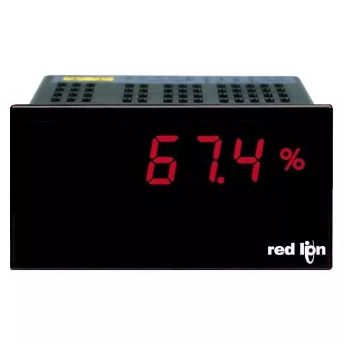 Red Lion PAXLCL Indicators Current Meter for Flow, Pressure, Temperature, 49.5 mm x 96.5mm, PAXLCL00
