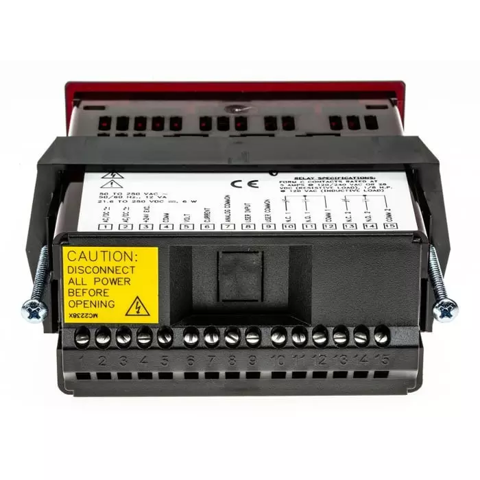 Red Lion PAXLA LED Digital Panel Multi-Function Meter for Current, Voltage, 45 mm x 92mm, PAXLA000