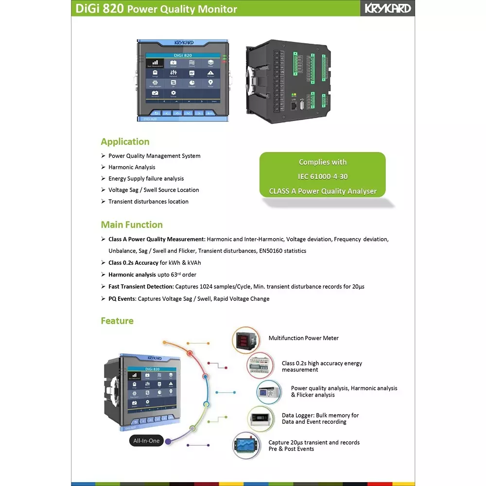 krykard-multi-function-power-meter-1024-samplescycle-digi-820-power-quality-meter
