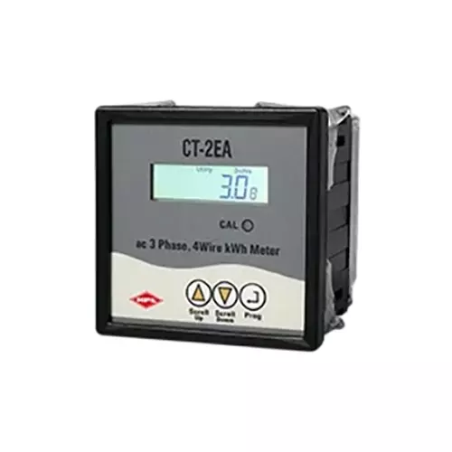 HPL Multi Function Meter with LCD Backlit Three Phase 96x96 sq. mm, PMCTCC1LCDAT-DLT image 1