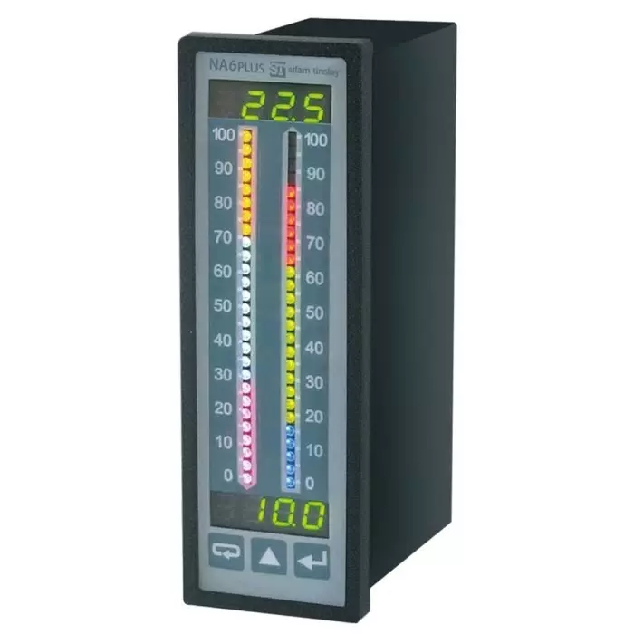 SIFAM TINSLEY NA6 LED Digital Panel Multi-Function Meter 137.5x44 mm, NA6PLUS-MGRU14100U0