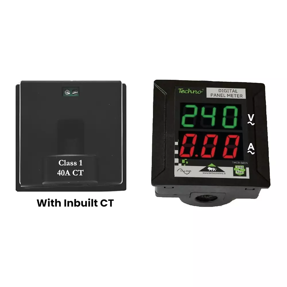 techno-meters-single-phase-volt-amps-panel-meter-with-inbuilt-ct-polycarbonate-body-and-10-100-a-rated-current-tmcb_040_100a
