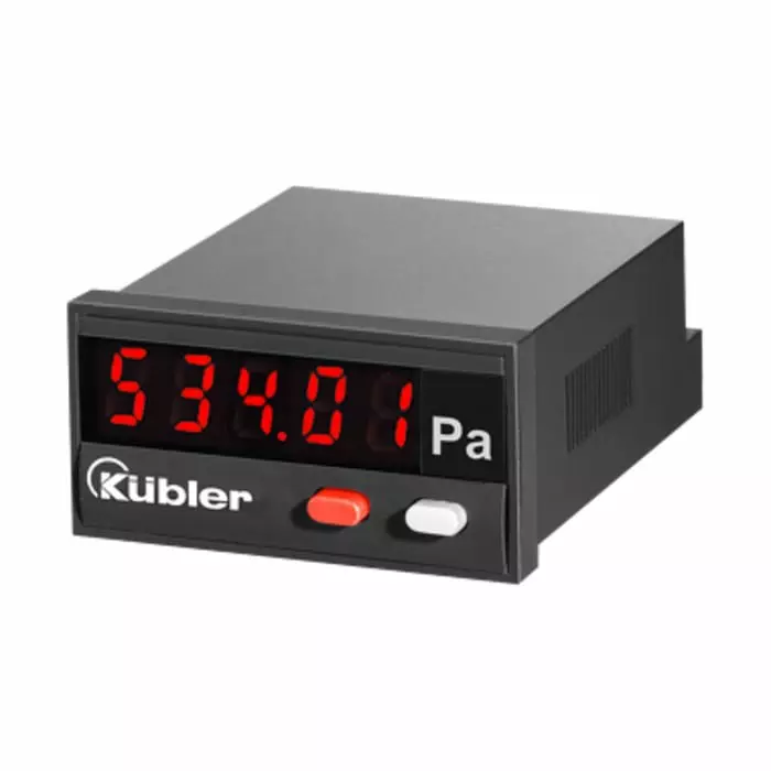KUBLER LED Digital Panel Multi-Function Meter for 0 - 10 V 0 - 20 mA Control input 22.2x45 mm, 6.534.012.300
