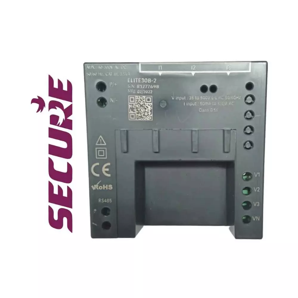 secure-multi-function-meter-three-phase-05s-accuracy-class-and-96x96-mm-size-elite-30b-100--300