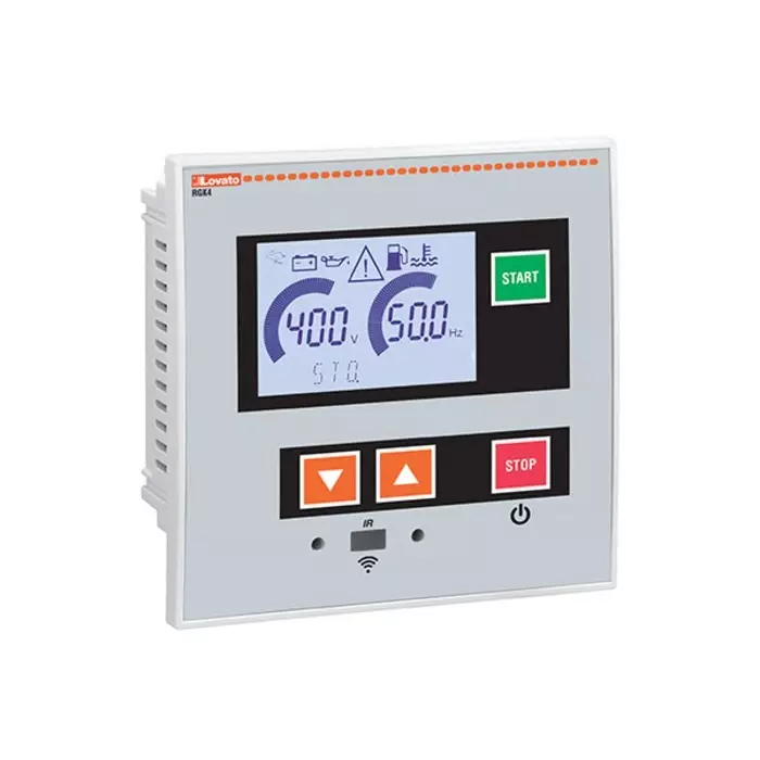 Lovato LCD Digital Panel Multi-Function Meter, 110 mm x 110 mm, RGK400SA