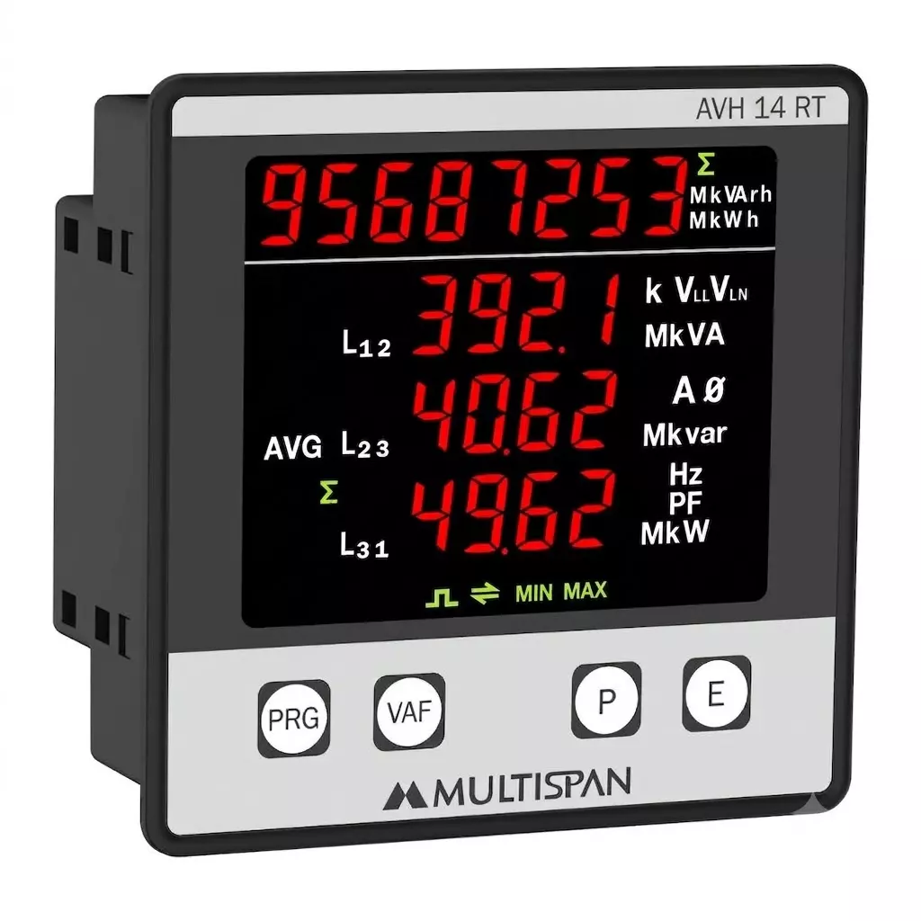 multispan-3-phase-multifunction-meter-with-retransmission-10-ma-to-5-a-ac-current-and-25-ma-output-current-avh-14-rt