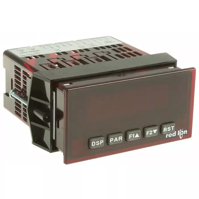 Red Lion PAXT LED Digital Panel Multi-Function Meter for Current, Temperature, Voltage, 44.5 mm x 91.4mm, PAXT0000