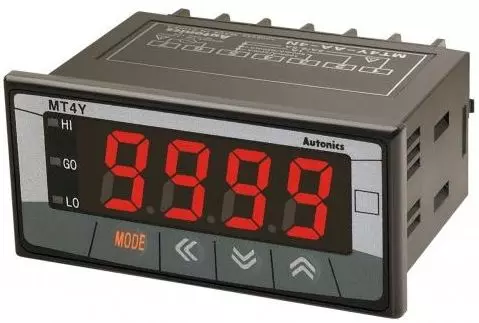 Autonics Multi Panel Meter (72 * 36 mm) MT4Y-DV-4N DC Voltage Indicator Only