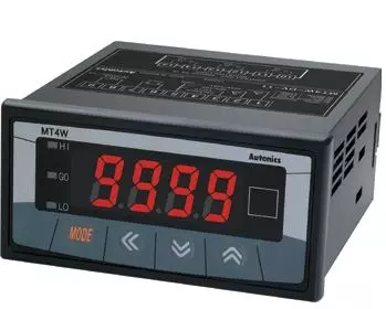 Autonics Multi Panel Meter MT4W-DV-49 DC Voltage PNP O/C + RS 485
