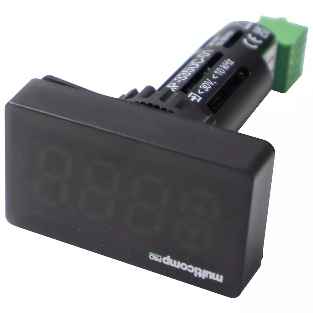 MULTICOMP PRO Panel Meter 21.6 V Supply Voltage Min 26.4 Max 4.0 No. of Digits / Alpha, MP-335UC-21