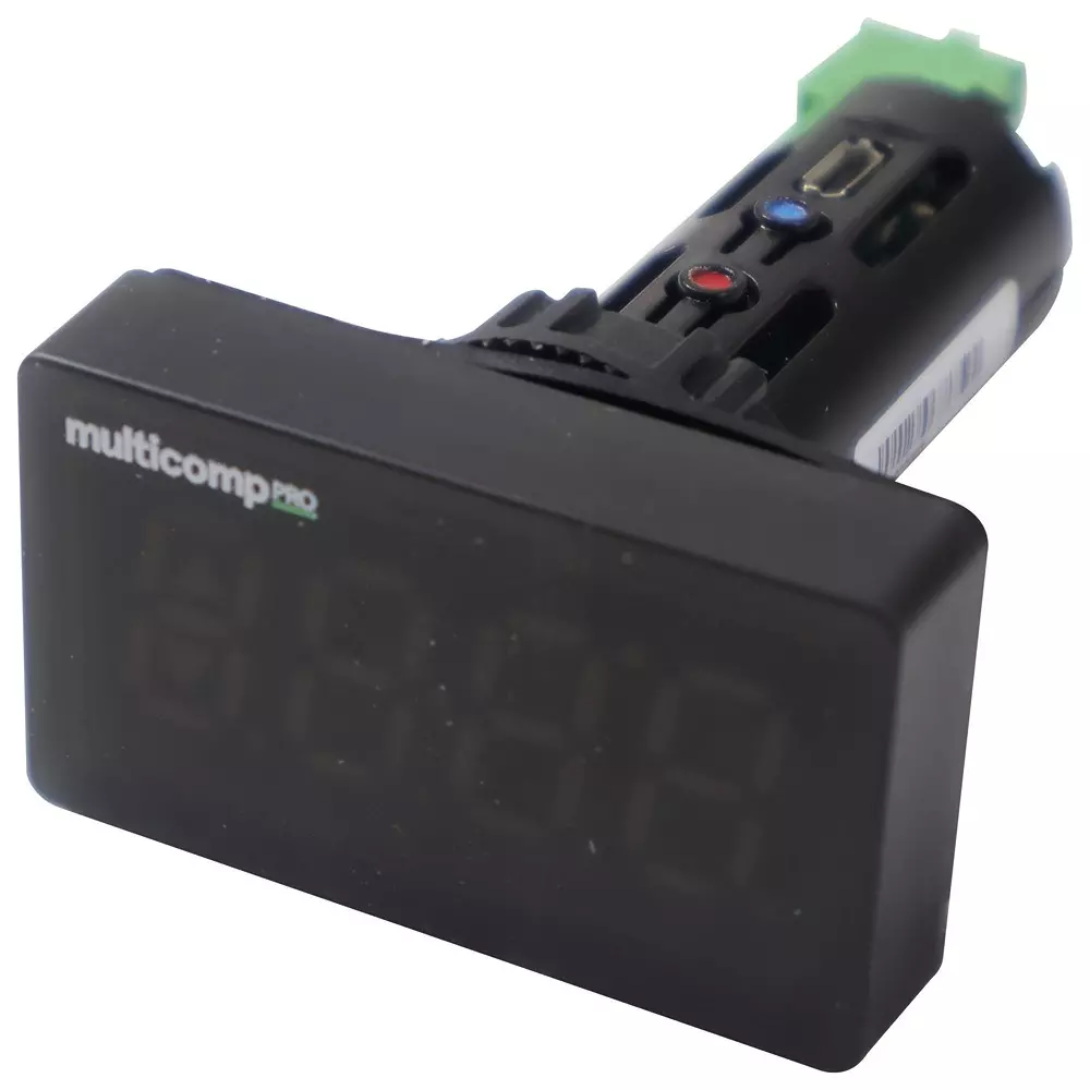 MULTICOMP PRO Panel Meter 10 V DC Supply Voltage Min 30 Max Current, Function, MP-335PM-01