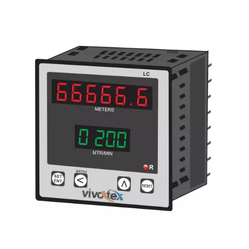 Vivotex Programmable Length Counter 96x96x43 mm 230V AC, LC9608