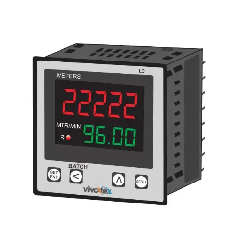 Vivotex Programmable Length Counter 72x72x45 mm 230V AC, LC7208