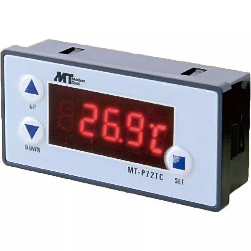 Mother Tool Temperature Controller (Relay contact) 1 Amp / 30 V DC // 0.3 Amp / 125 V AC Output, MT-P72TC
