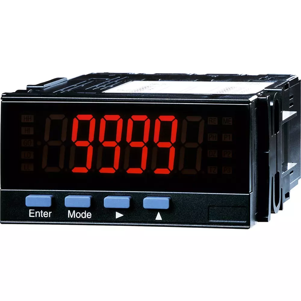 Watanabe Electric Digital Panel Meter DC 12 to 48 V ±10% Power Supply, A6222-23