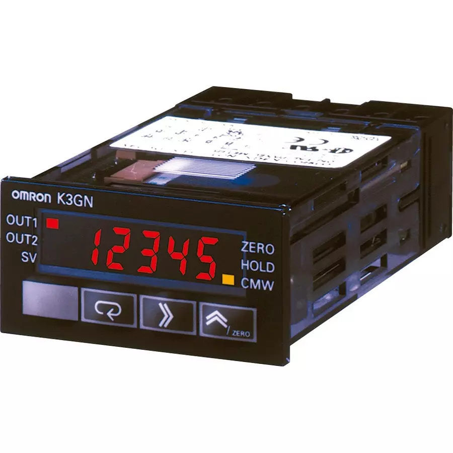 Omron Small Digital Panel Meter K3GN ±10 DC voltage/current/NPN, K3GN-NDC-L1-400DC24V