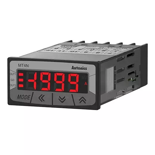 Autonics Compact Digital Panel Meter 12-24 VDC/AC-1, MT4N-AA-E1