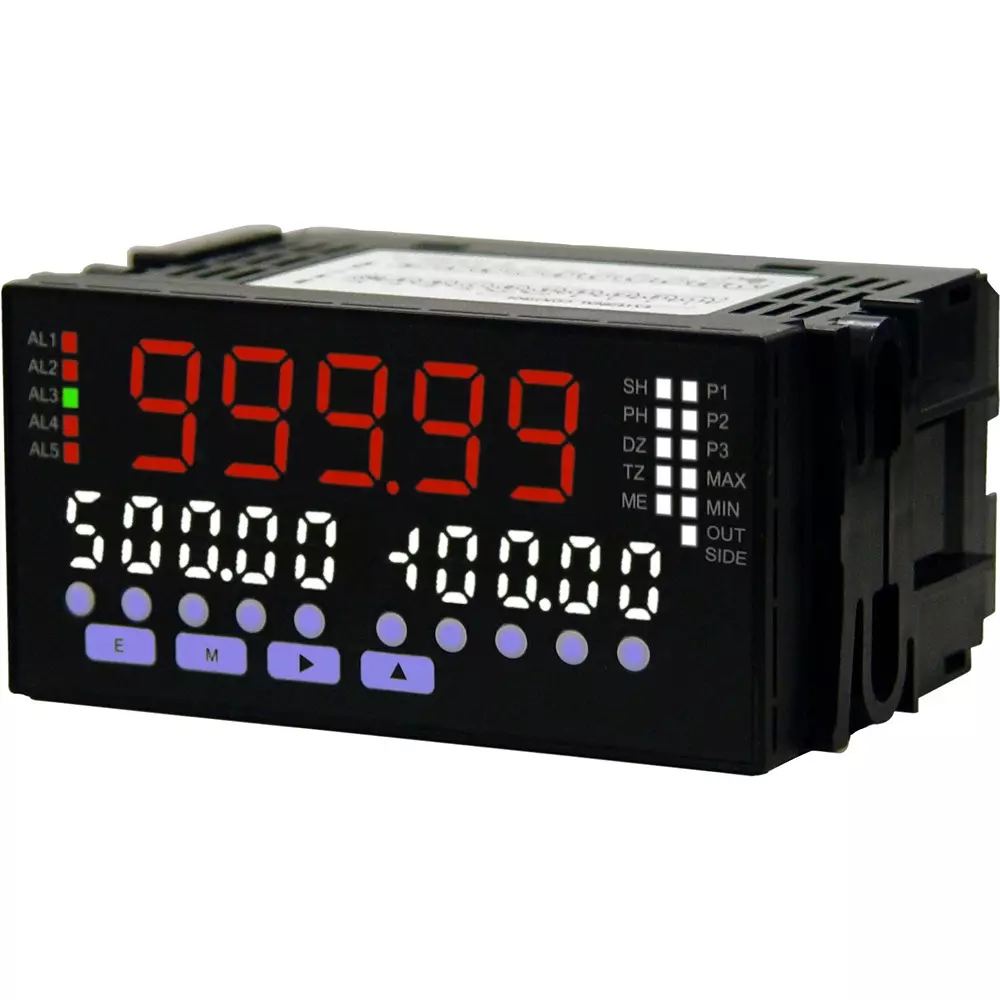 Watanabe Electric High Performance Digital Panel Meter AC 100 to 240 V ±10% Power Supply, WPM-1-12-400-100