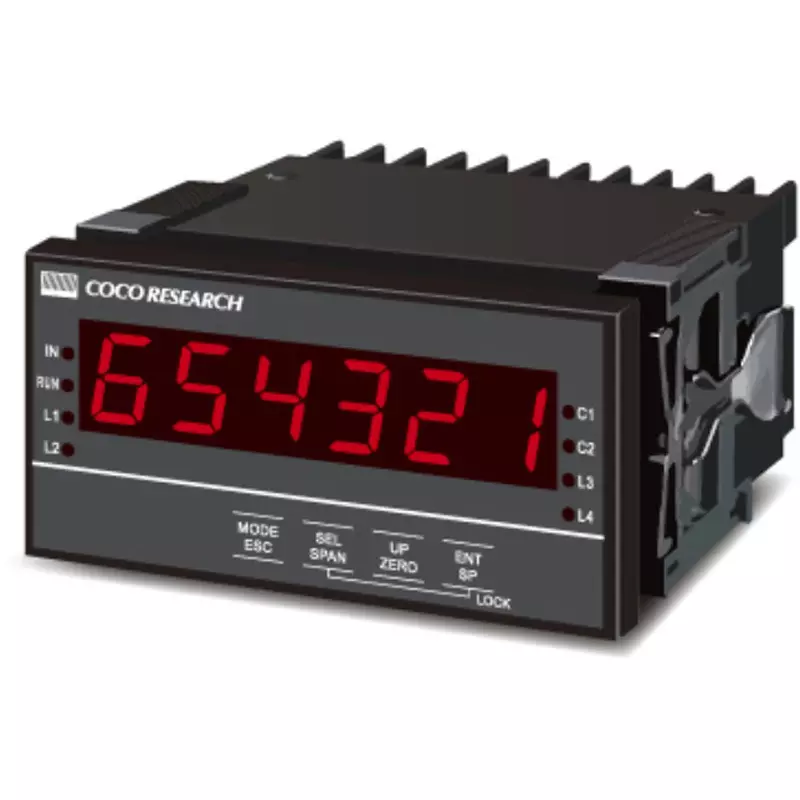 COCO RESEARCH Digital Panel Meter 3 or less Power Consumption AC 0-240 V Input Power 1 Number of Input Points, SPD-4801-B-AF