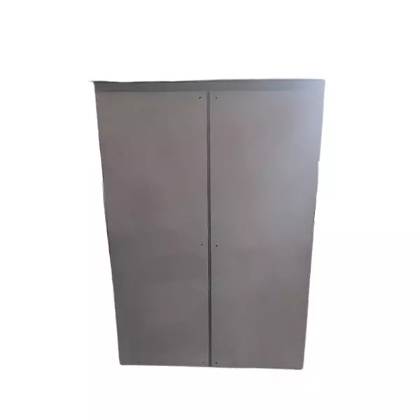 Microtech 8 Way Meter Panel / Feeder Pillar 160 Amps Single Pole 3 Phase Neutral Aluminium, ME-08WAY-01