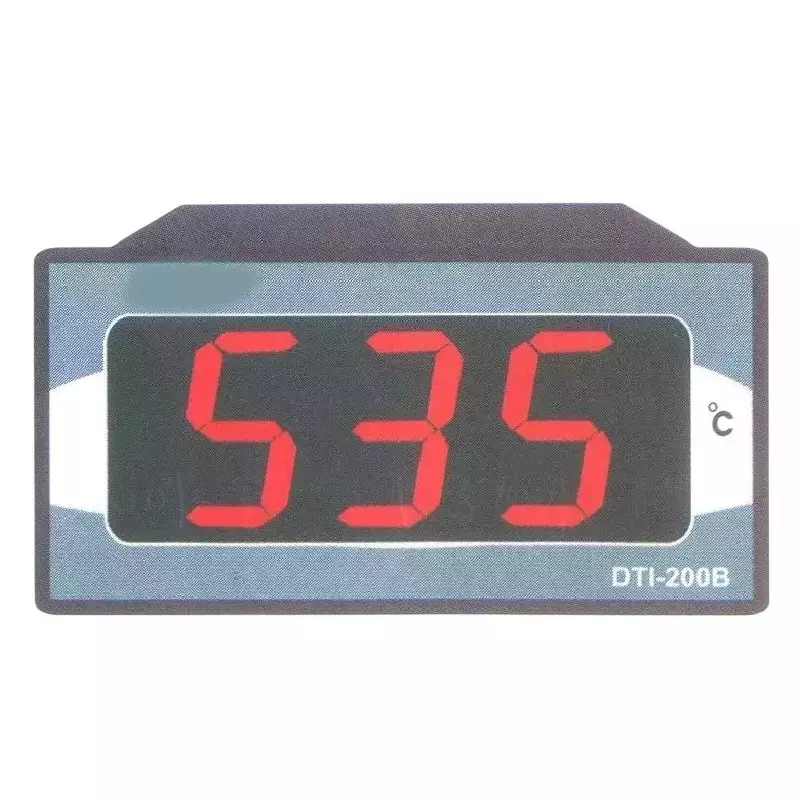 GENERIC Temperature Indicator 200°C Red LED 230 V AC 192x96 mm (200 Degree), DTI-200B