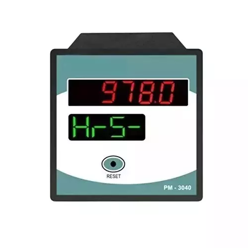 Hartley Digital Hour Meter Quartz Crystal 0.1 Sec to 9999.9 Hrs 230 V AC, PM-3040