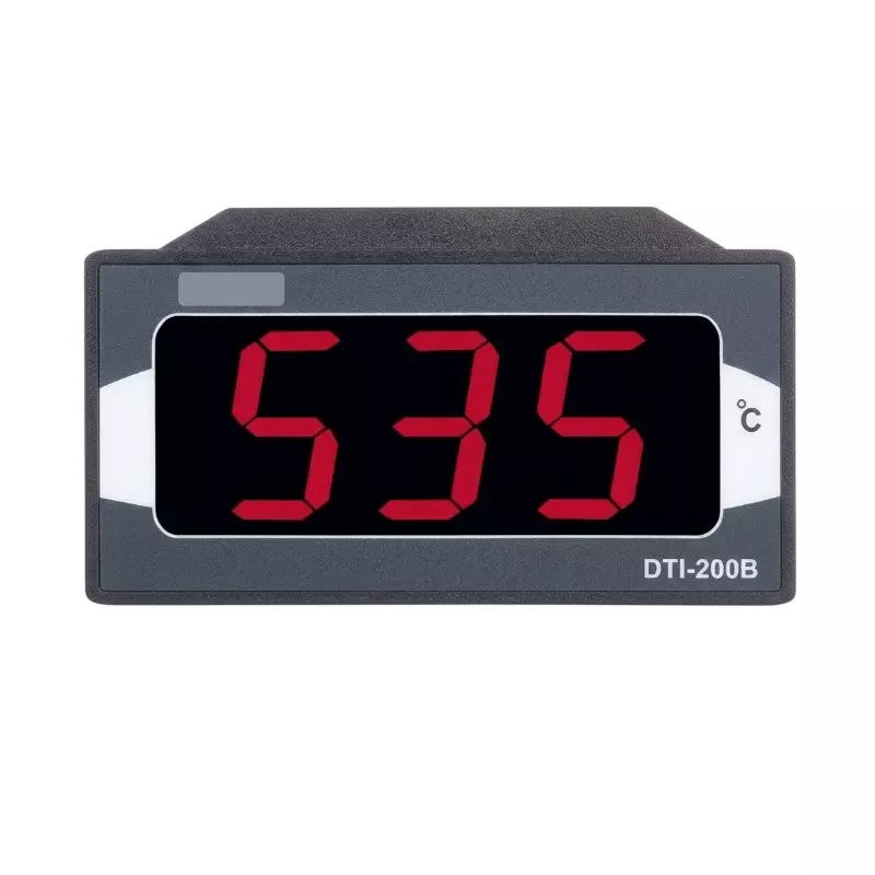 Hartley Temperature Indicator 200°C Red LED 230 V AC 192x96 mm (200 Degree), DTI-200B