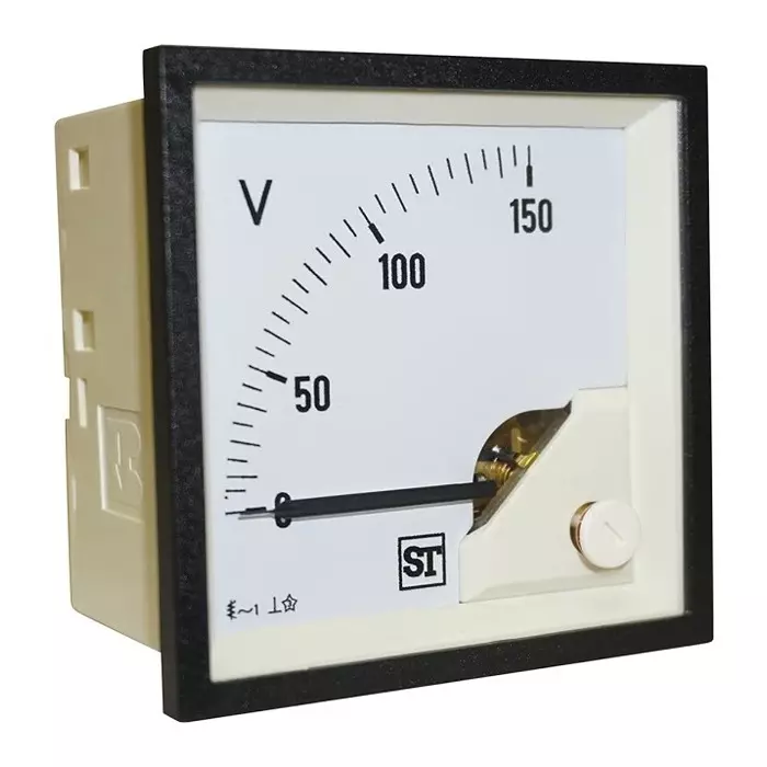 Sifam Tinsley Sigma Series Analogue Voltmeter AC, 68 x 68 mm, EQ74-V63X2N1CAW0ST