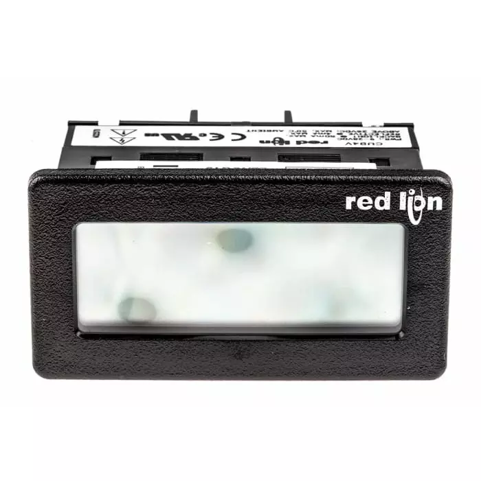 Red Lion Digital Voltmeter DC, LCD Display 3.5-Digits ±0.1 %, CUB4V000