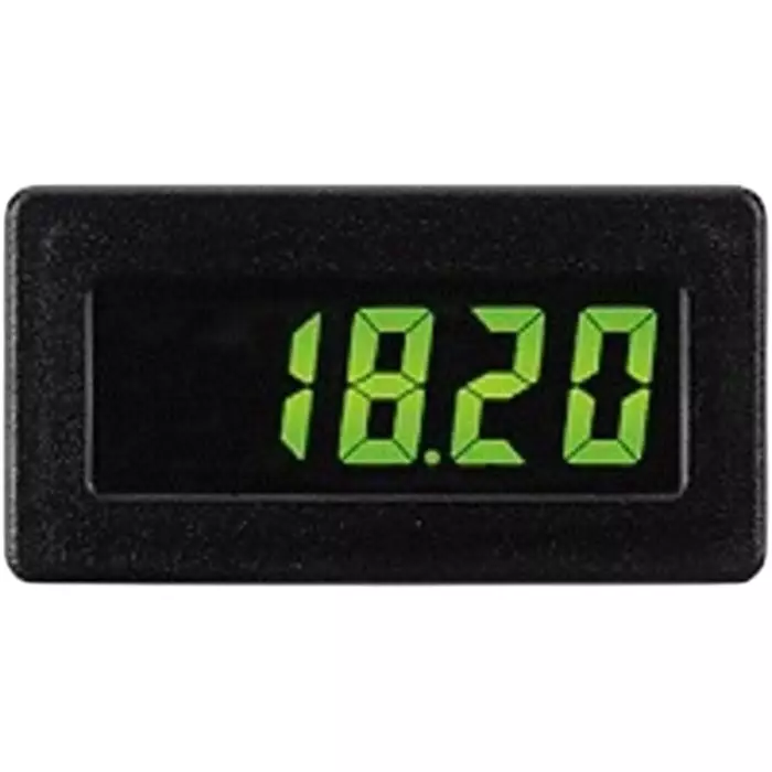 Red Lion Digital Voltmeter DC, LCD Display 3.5-Digits ±0.1 %, CUB4V010