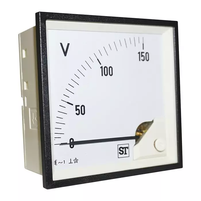 Sifam Tinsley Sigma Series Analogue Voltmeter AC, 92 x 92 mm, EQ94-V63X2N1CAW0ST