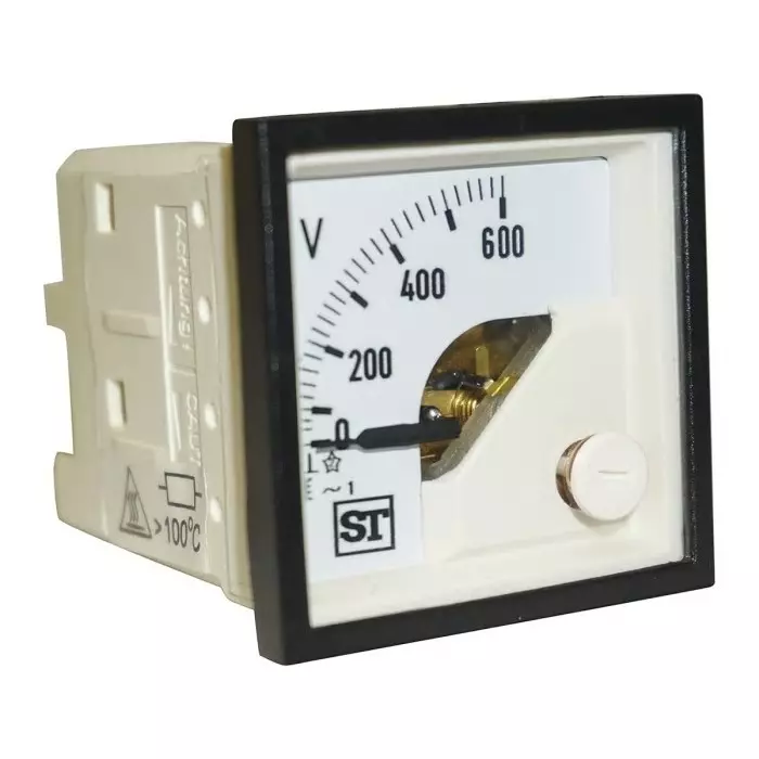 Sifam Tinsley Sigma Series Analogue Voltmeter AC, 45 x 45 mm, EQ44-V71X2N1CAW0ST