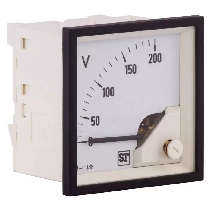 Sifam Tinsley Sigma Series Analogue Voltmeter AC, 68 x 68 mm, EQ74-V65X2N1CAW0ST