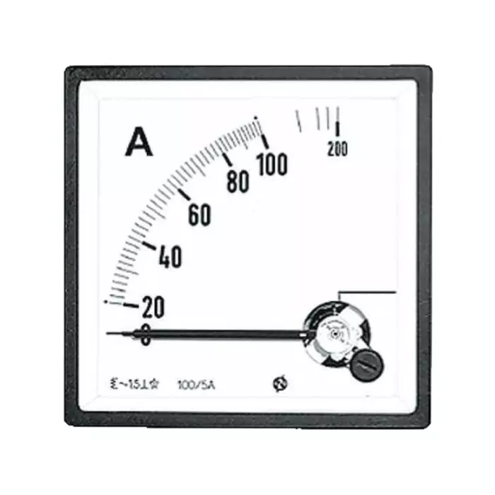 GILGEN Muller & Weigert Voltmeter 92x92x53 mm, 0-10V, Class 1.5 Accuracy, 9600100000