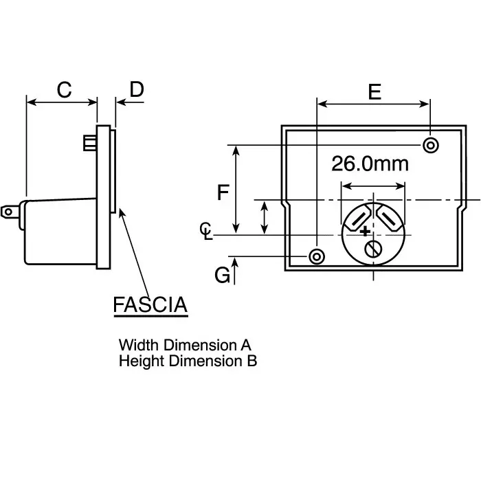 Sifam Tinsley Analogue Voltmeter DC ±2.5 %, 27 (Dia.) mm, IS 10998