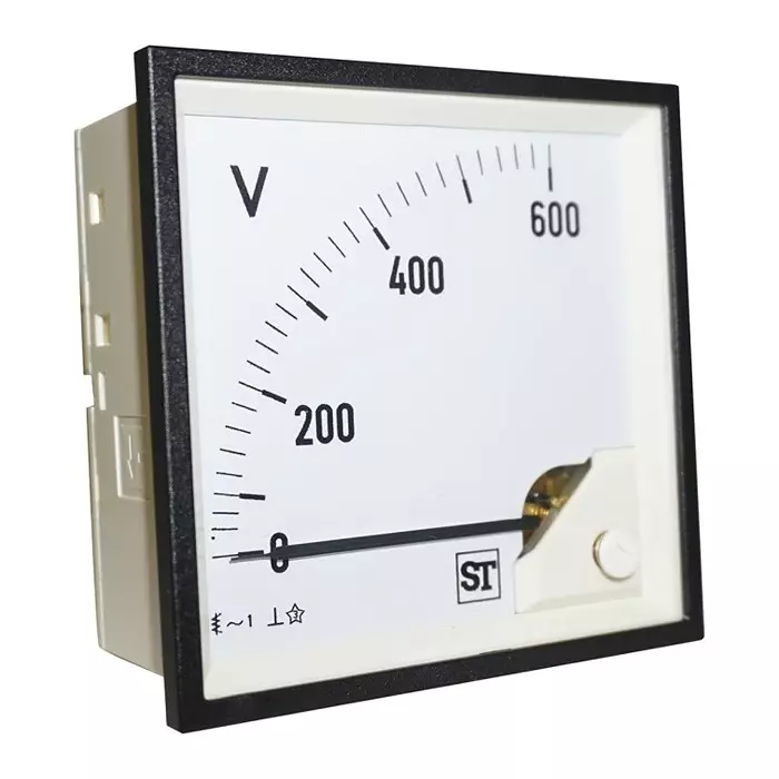 Sifam Tinsley Sigma Series Analogue Voltmeter AC, 92 x 92 mm, EQ94-V71X2N1CAW0ST