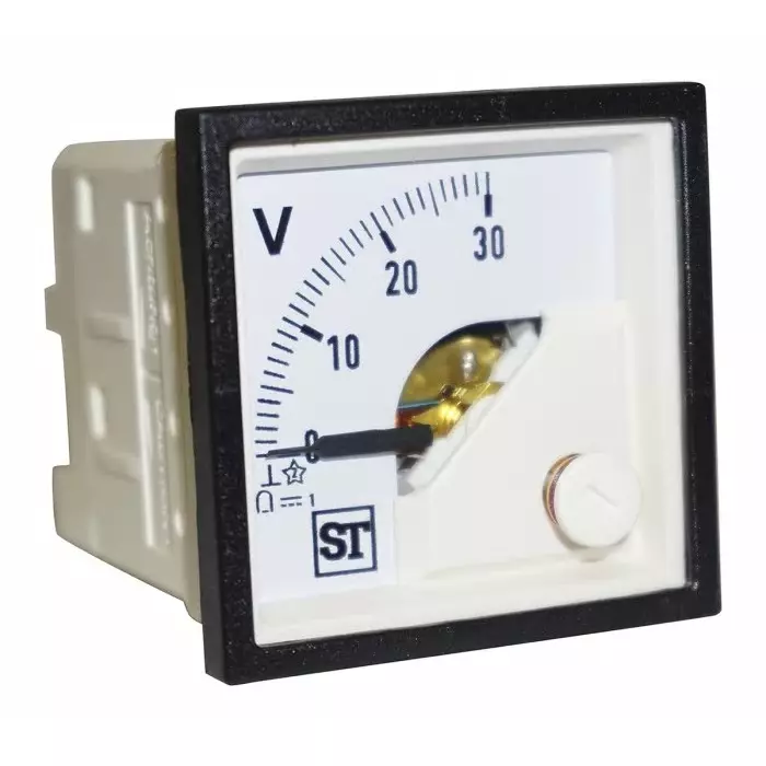 Sifam Tinsley Sigma Series Analogue Voltmeter DC, 92 x 92 mm, PQ94-V0VL2N1CAW0ST