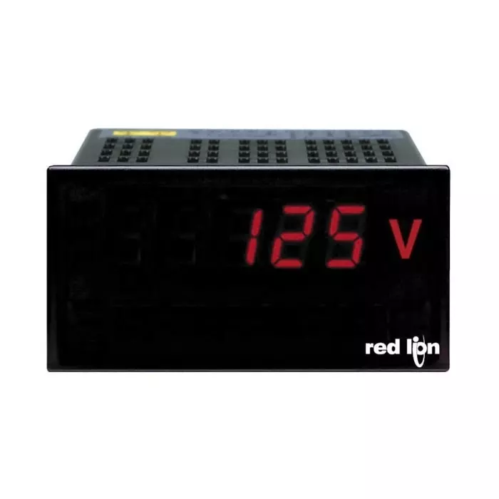 Red Lion PAXLH Series Digital Voltmeter AC, LED Display 3-Digits ±0.1 %, PAXLHV00